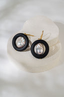 Baroque Pearl Earrings Gold