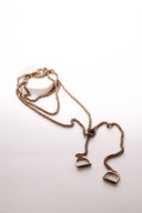 Extra Long Stainless Steel Lariat With Stirrups