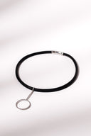 Geometric Rubber Necklace