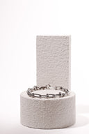 Chain Bracelets Over Stainless Steel - Silver and Gold