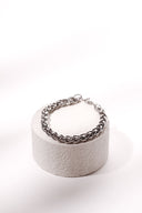 Chain Bracelets Over Stainless Steel - Silver and Gold