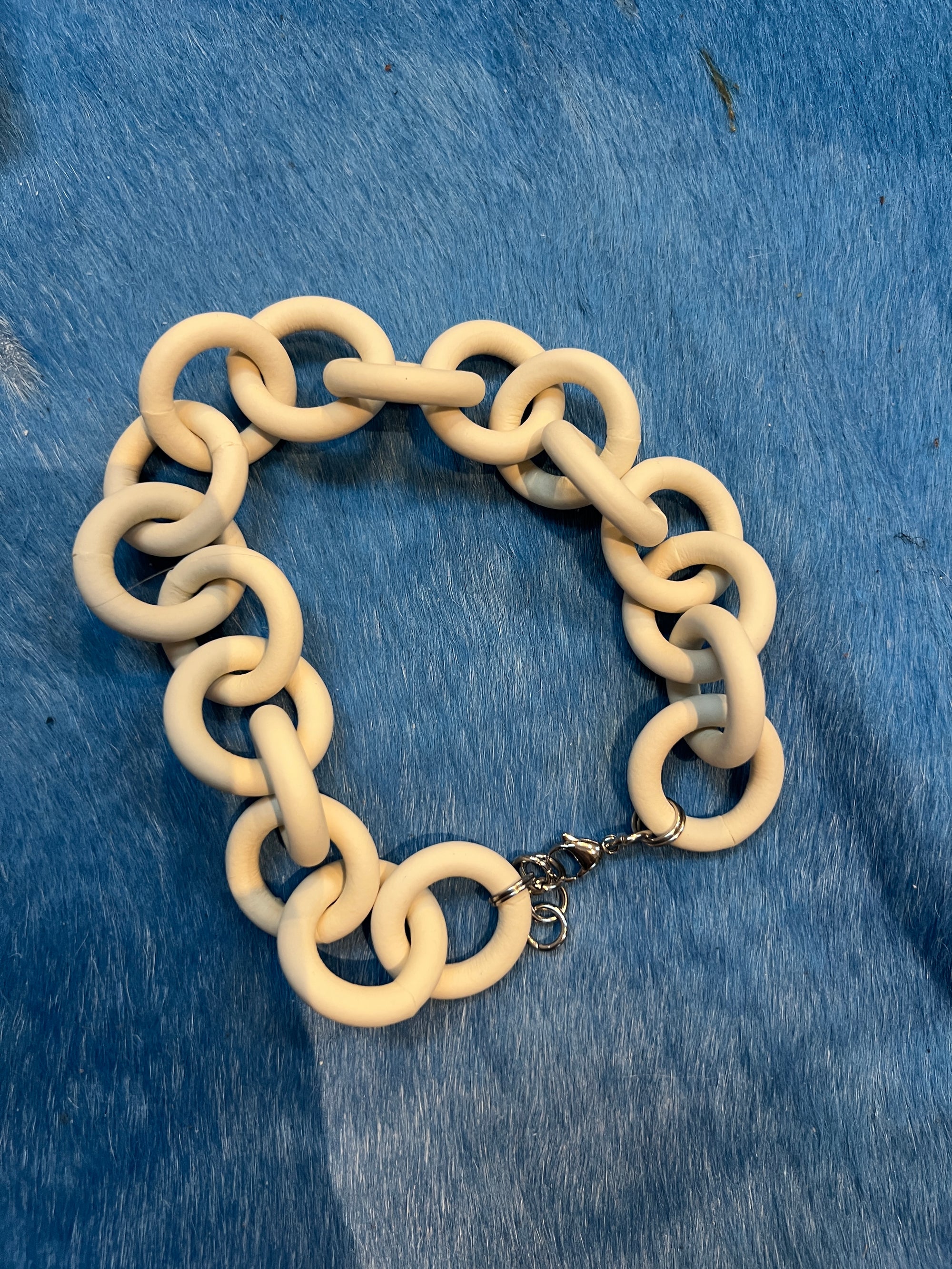 Rubber Chain Simple Choker