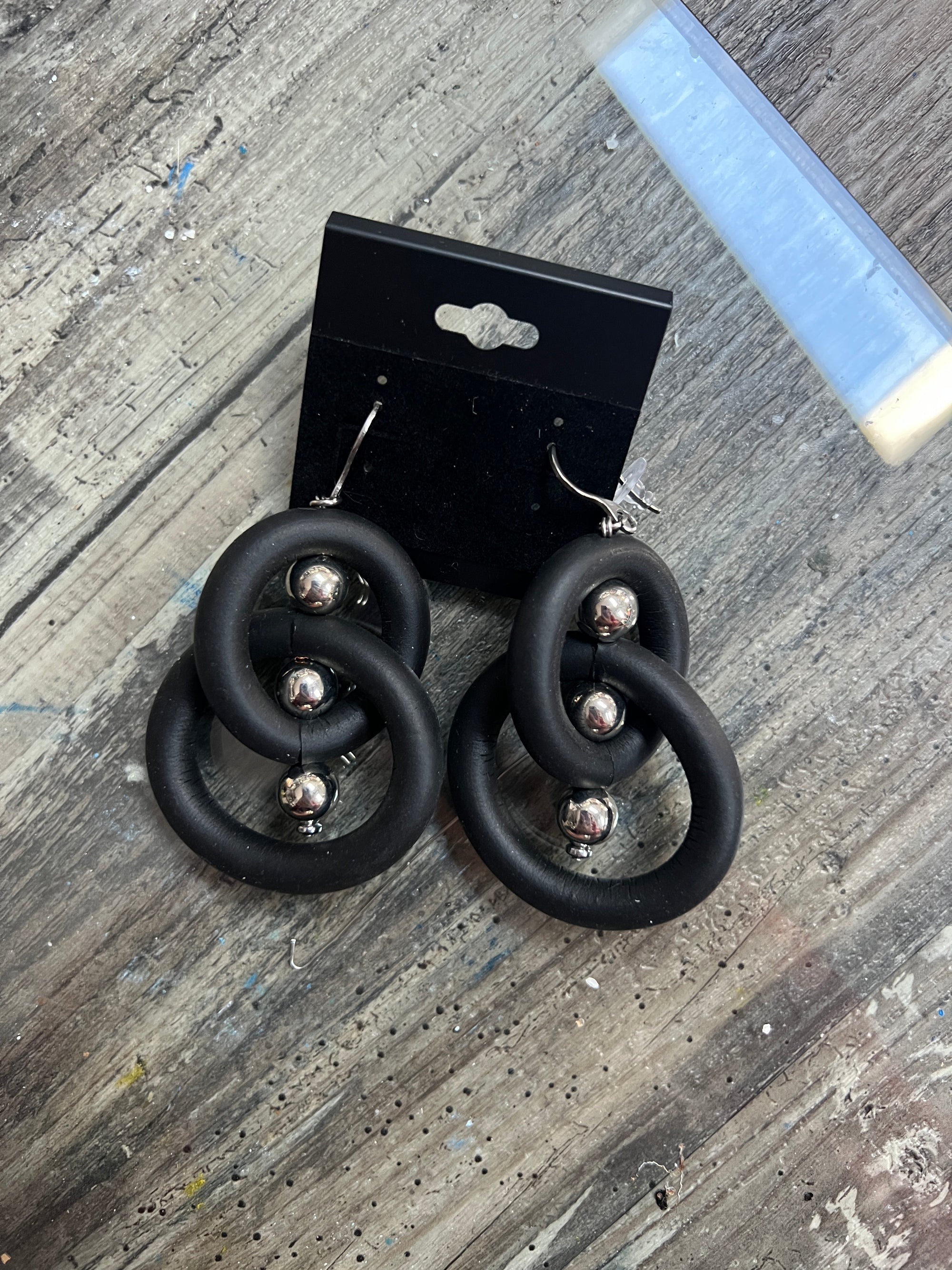 Metal Beads Earrings