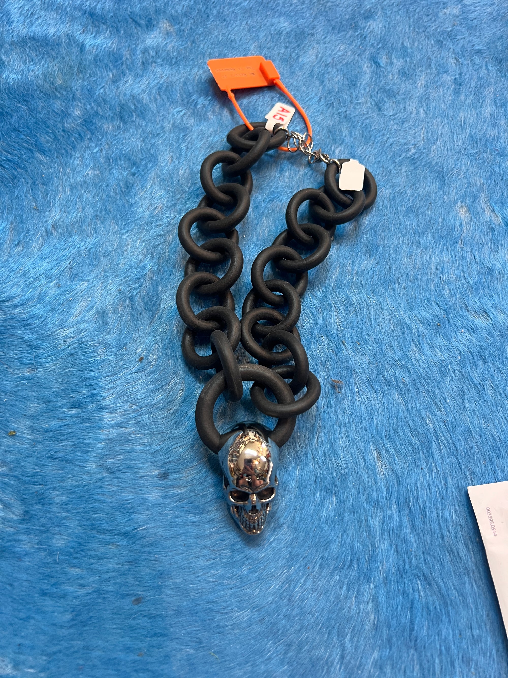 Mega Skull Rubber Necklace