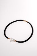 Keshi Pearl Rubber Necklace