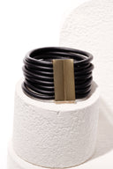 Raya Bracelet with magnetic stainless steel closure