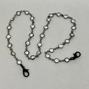Mask crystal bead chain by NYET Jewelry