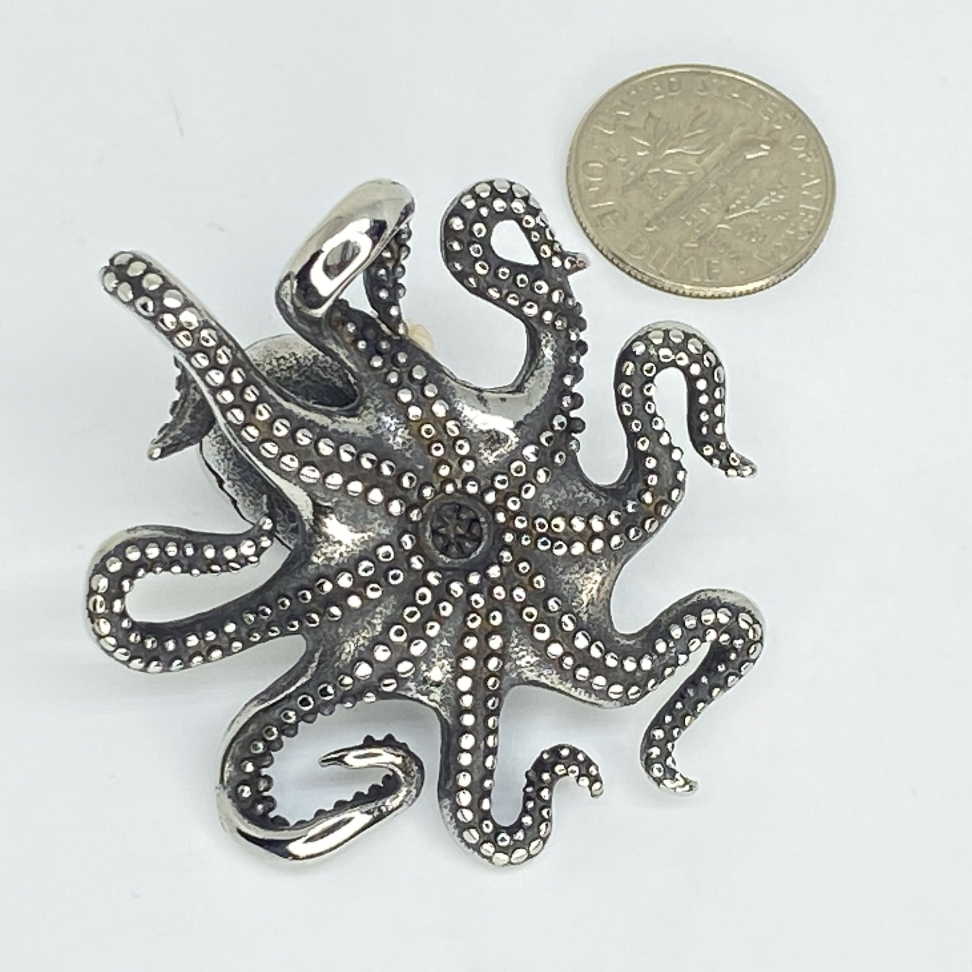 stainless steel pendent shark in wreck