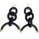 Optimistik Earrings in silver or gold