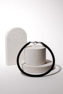 5-mm Rubber Cord with Stainless Steel Lobster Clasp necklace