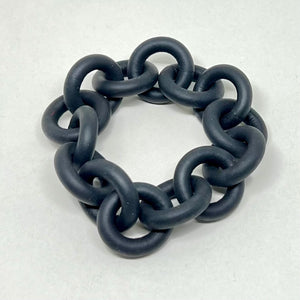 The strongest link rubber bracelet by Nyet Jewelry