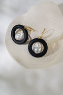 Baroque Pearl Earrings Gold