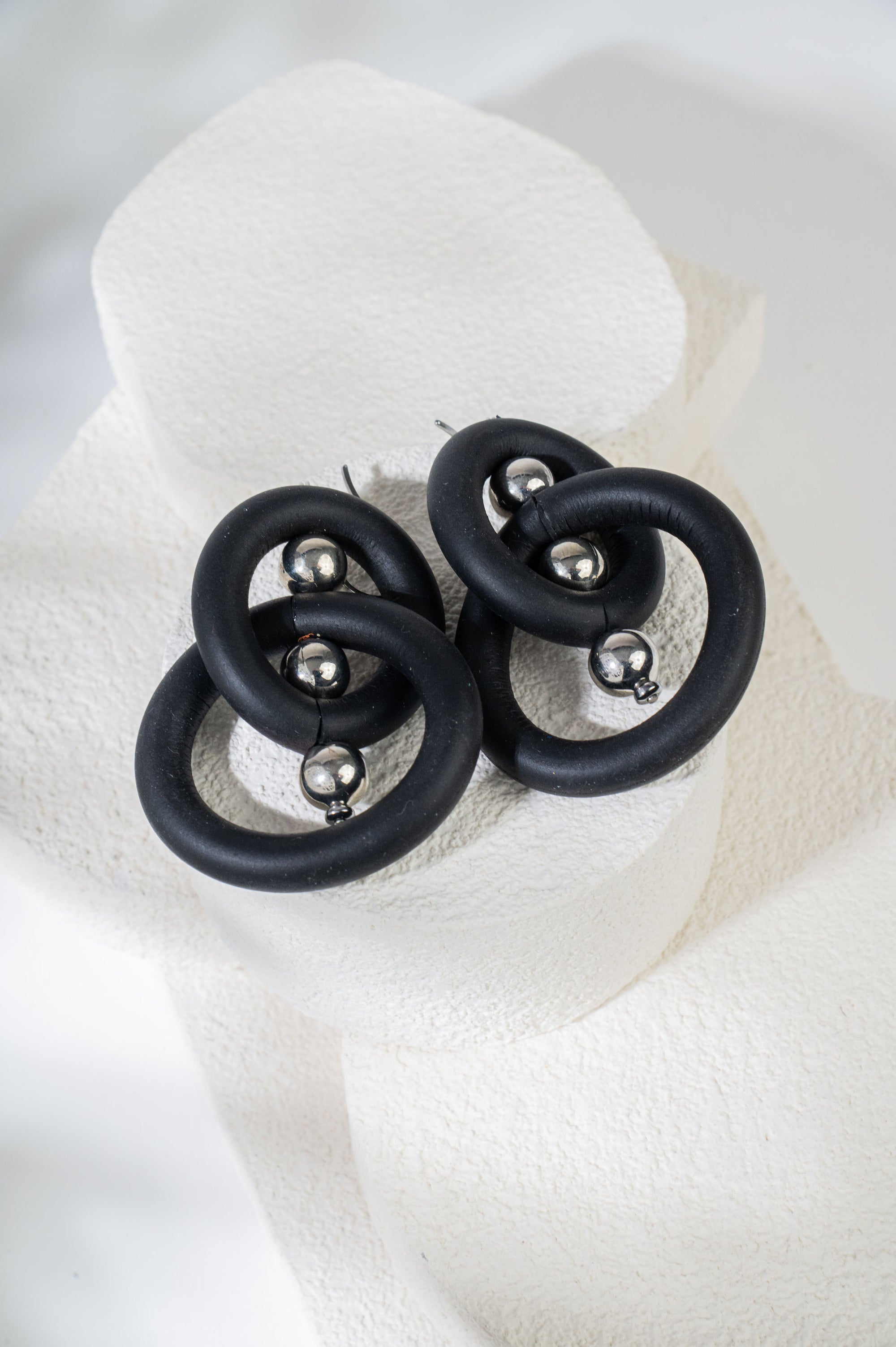 Metal Beads Earrings