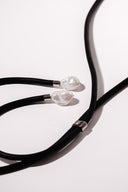 Baroque Pearl Rubber Lariat