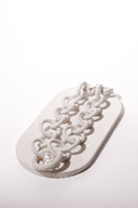 Baroque Pearl Rubber Necklace