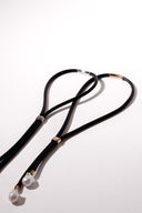 Baroque Pearl Rubber Simple Lariat