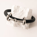 Horse Bit Bracelet with magnetic stainless steel closure