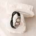 Cuff rubber bracelet