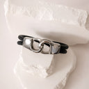 Cuff rubber bracelet