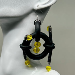 petite caldera earrings by nyet jewelry