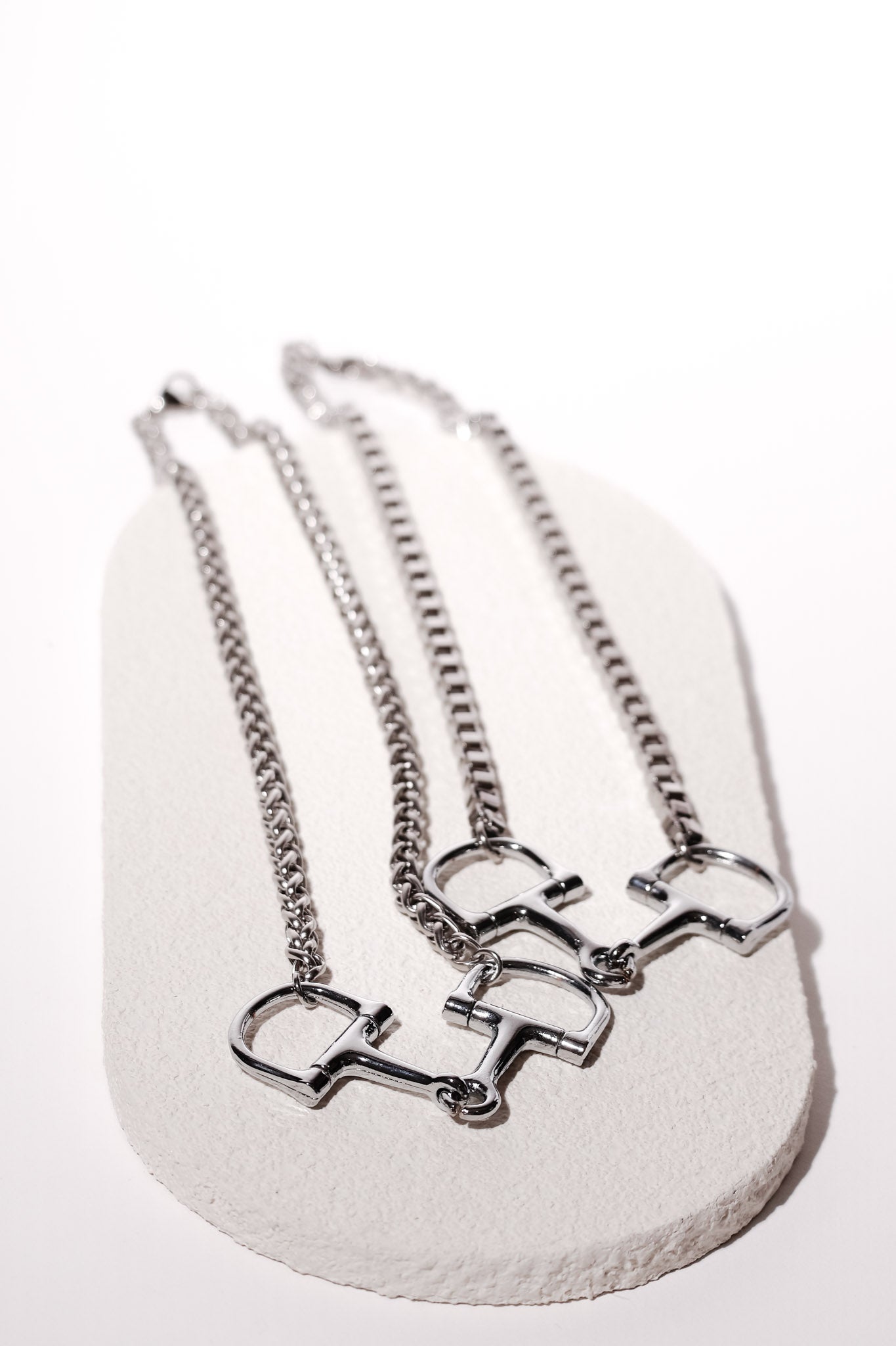 Equestrian Necklace D-ring Horse-bit