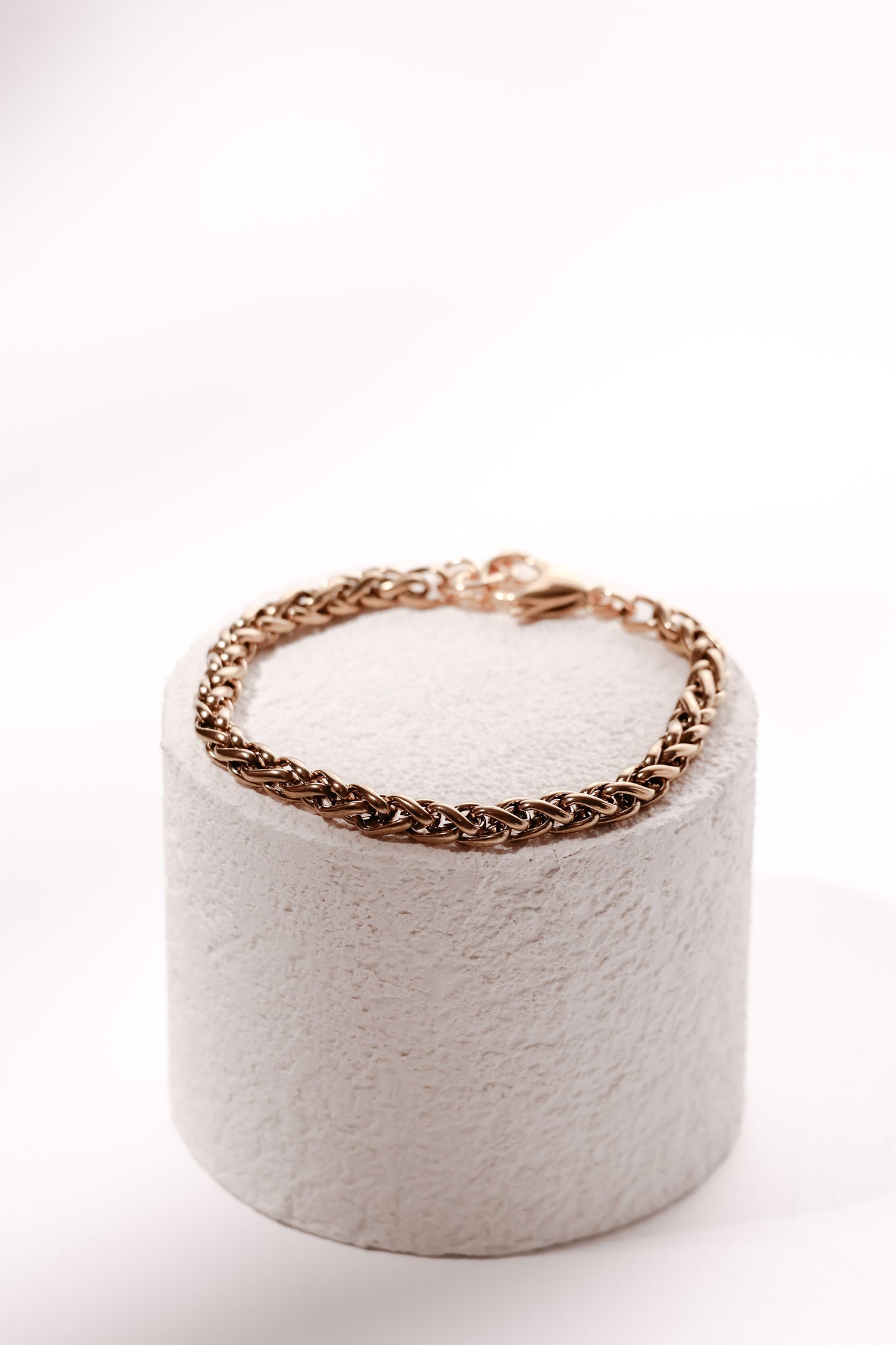 Chain Bracelets Over Stainless Steel - Silver and Gold