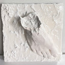 "BUT LEAVE NO FOOTPRINT BEHIND" PAINTING. BY NYET JEWELRY