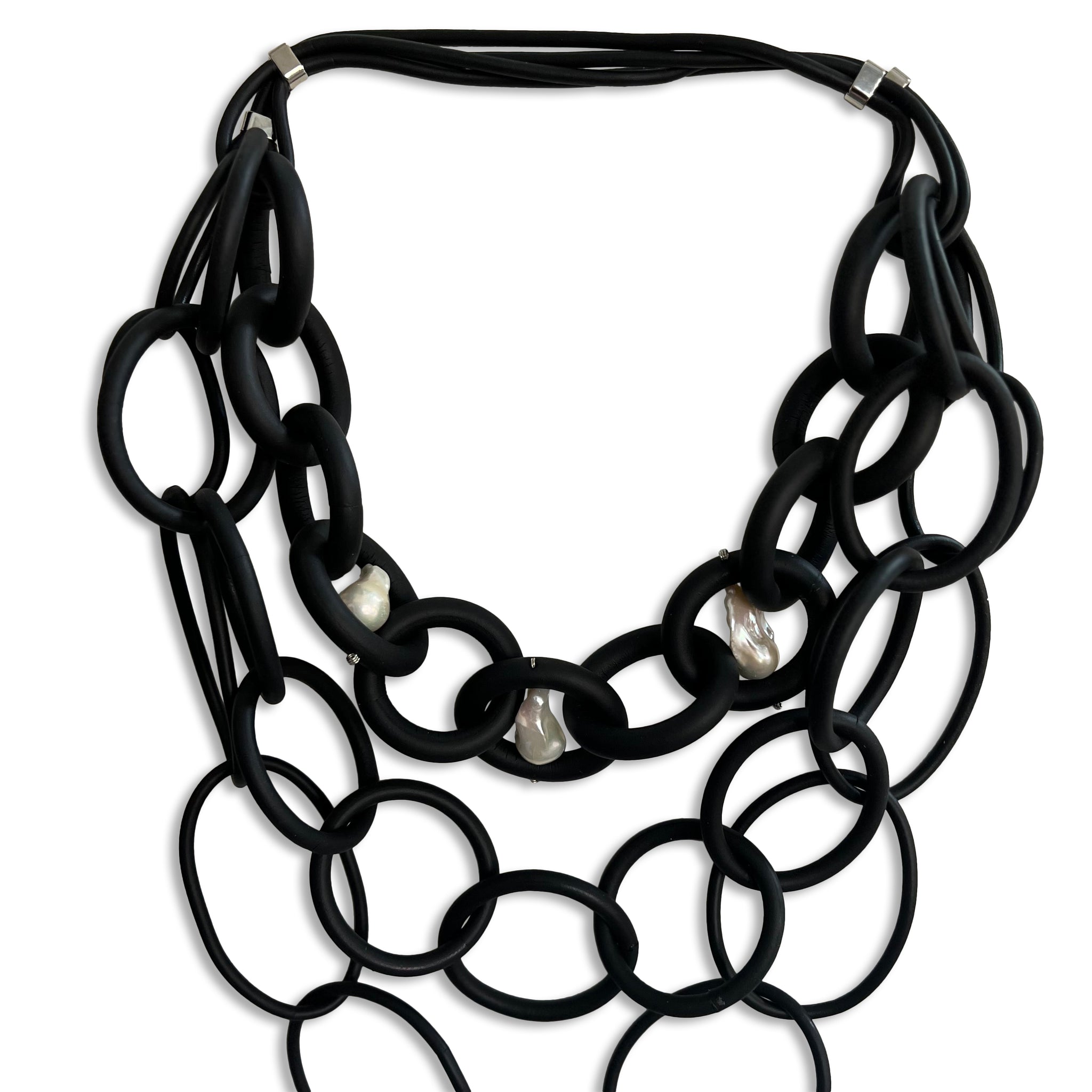 Buy Globus Black Statement Necklace at Amazon.in