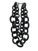 Double Strand Rubber Necklace