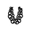 Double Strand Rubber Necklace