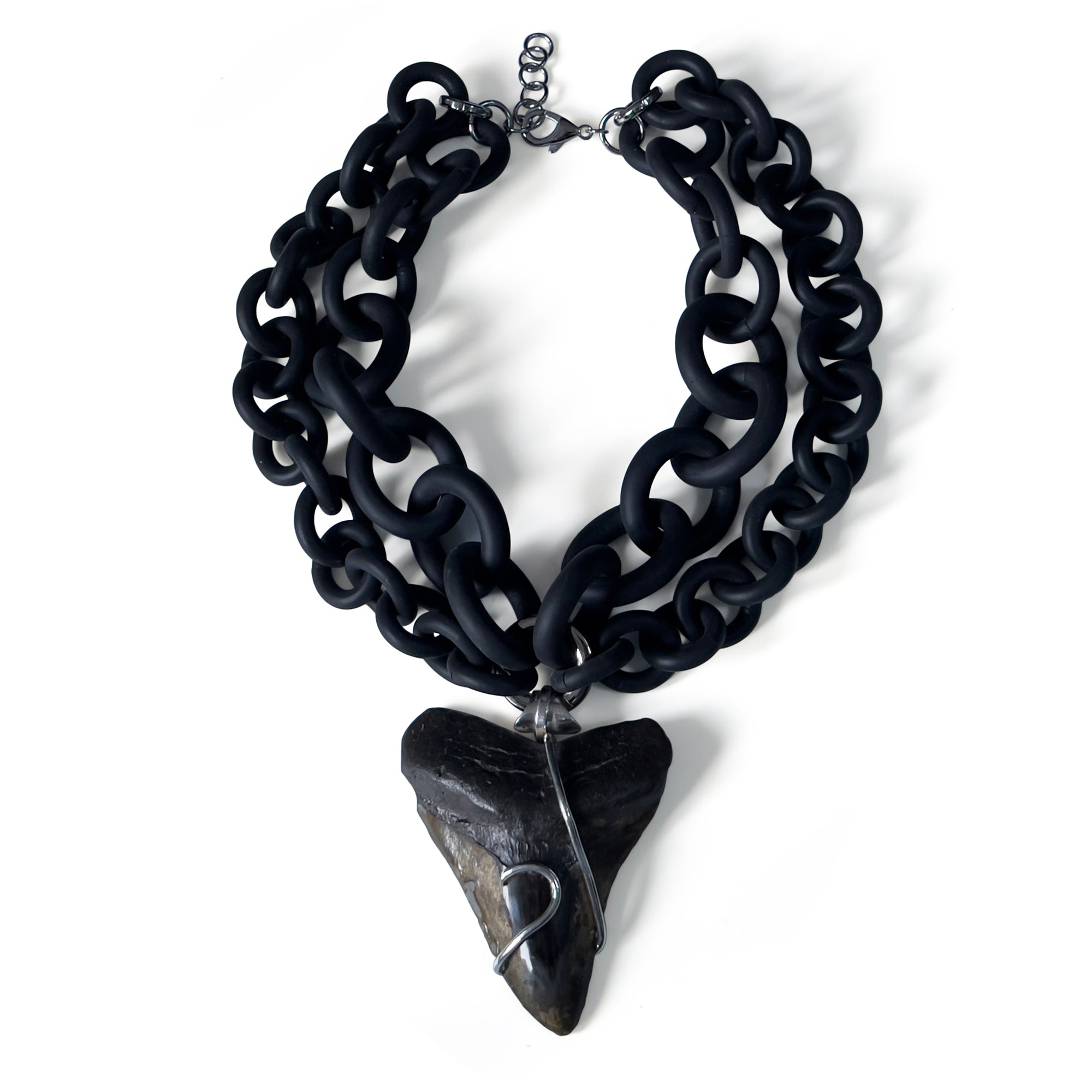 Megalodon Tooth 5-in-1 Rubber Necklace