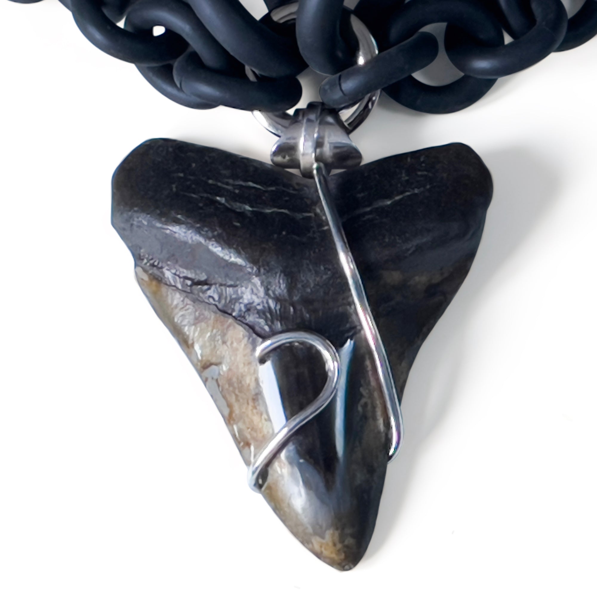 Megalodon Tooth 5-in-1 Rubber Necklace