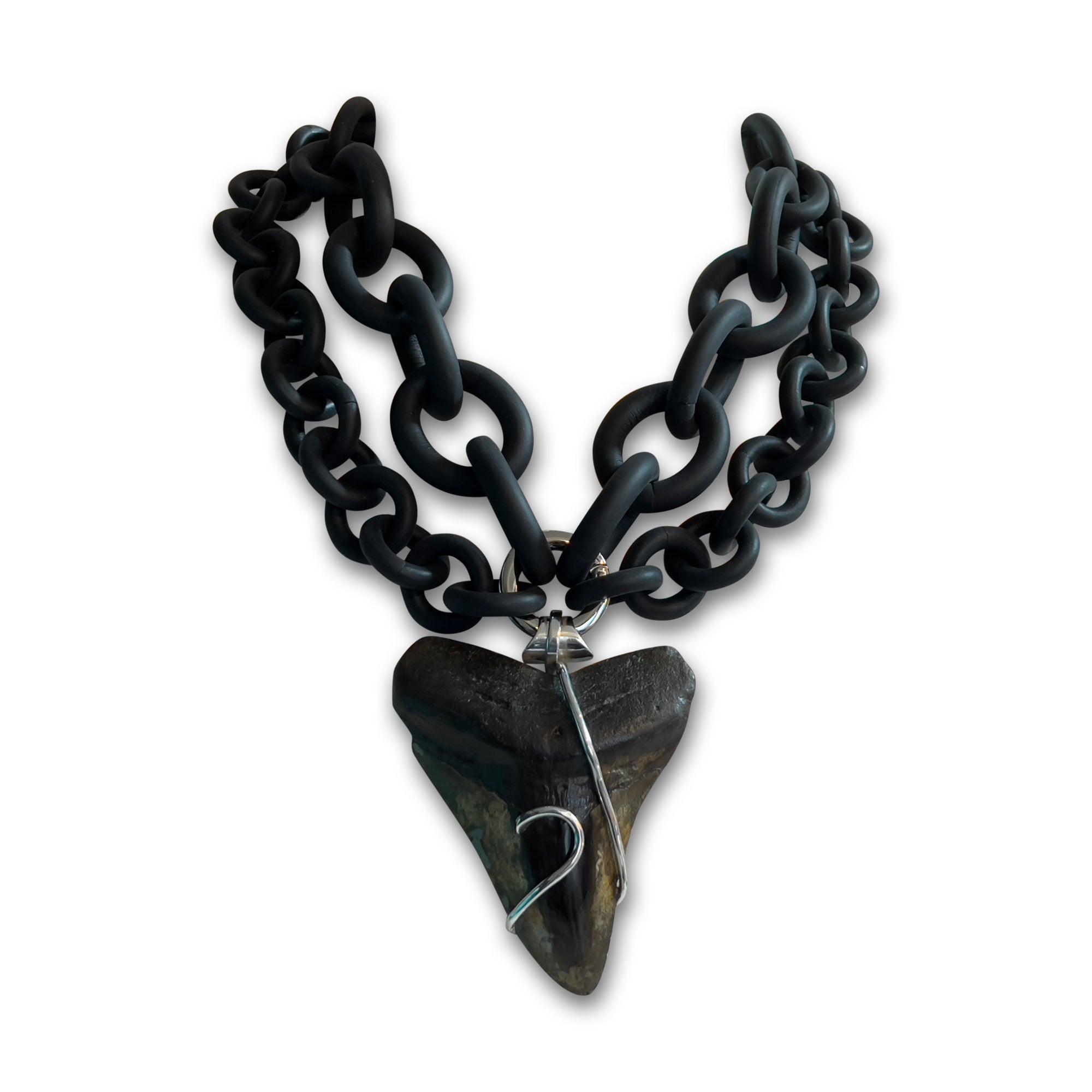 Megalodon Tooth 5-in-1 Rubber Necklace