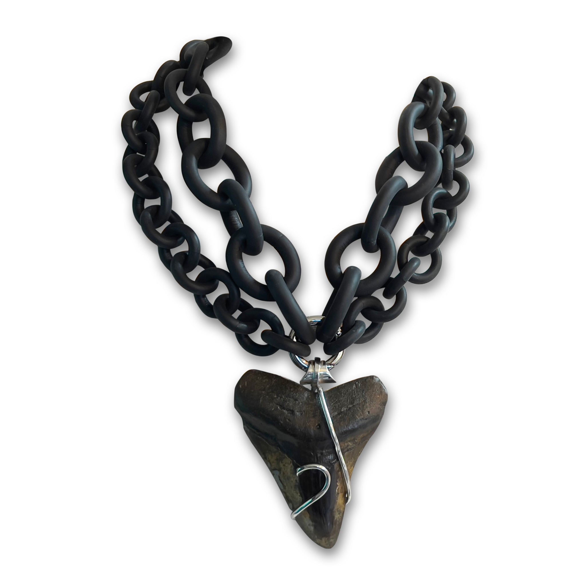 Megalodon Tooth 5-in-1 Rubber Necklace