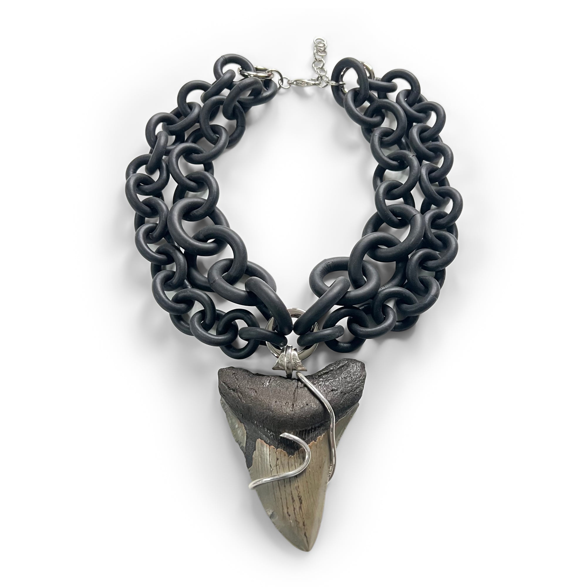 Megalodon Tooth 5-in-1 Rubber Necklace III