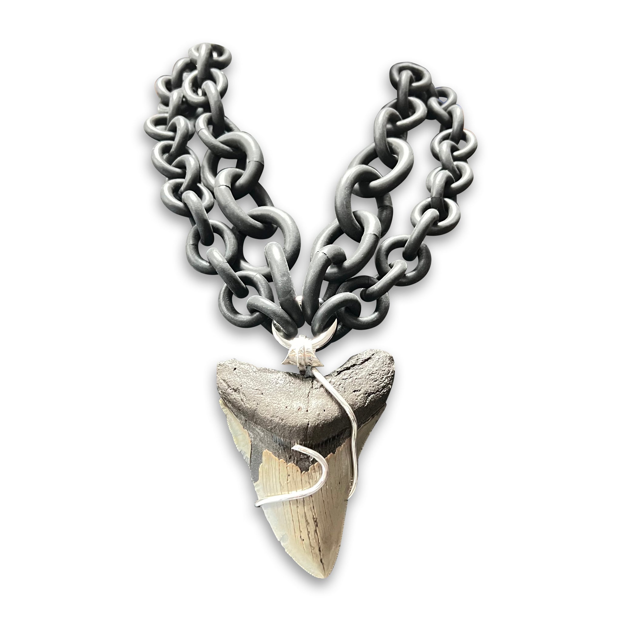 Megalodon Tooth 5-in-1 Rubber Necklace III