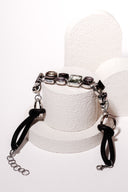 Multi Gemstones and Rubber Choker