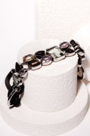 Multi Gemstones and Rubber Choker