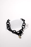 Rubber Chain with Tear Drop Lemon Topaz