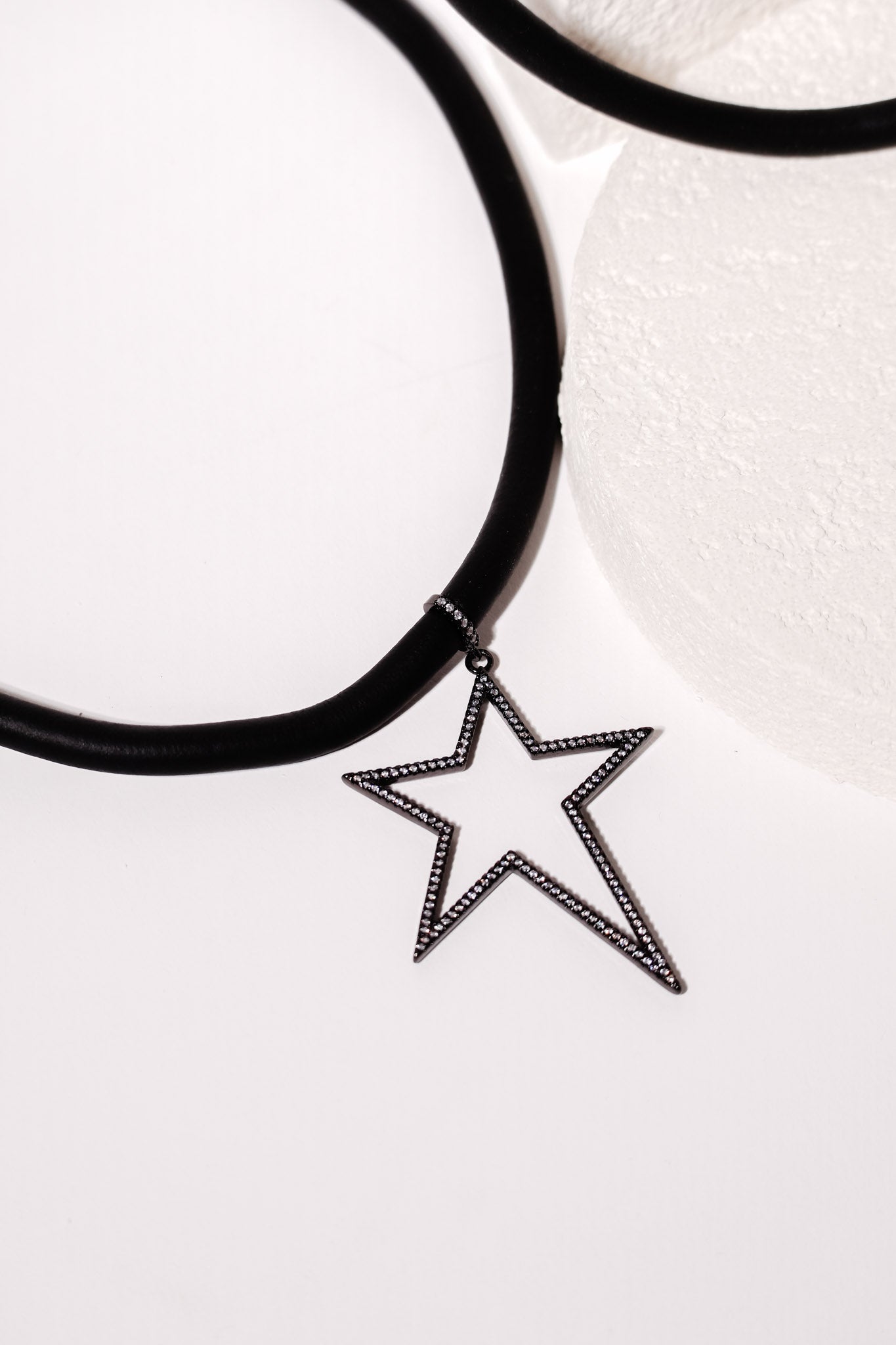 Shining Star Rubber Necklace