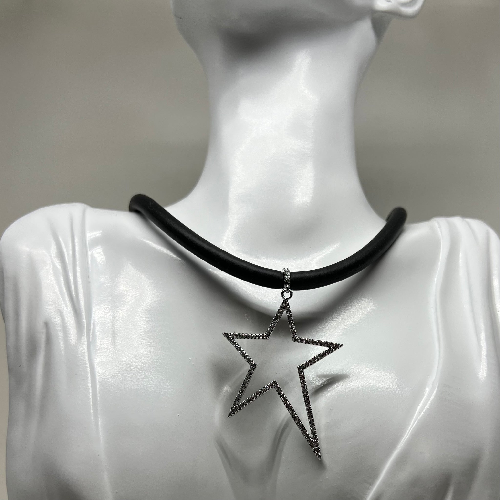 Shining star number necklace by NYET Jewelry