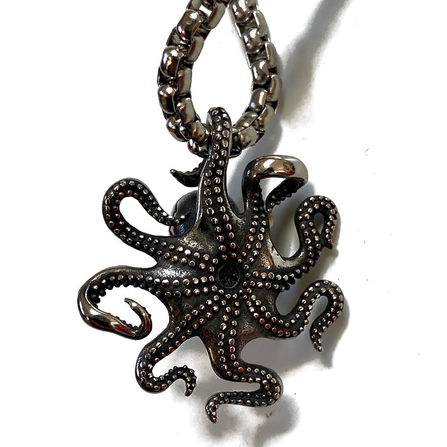 Octopus Stainless Steel Necklace
