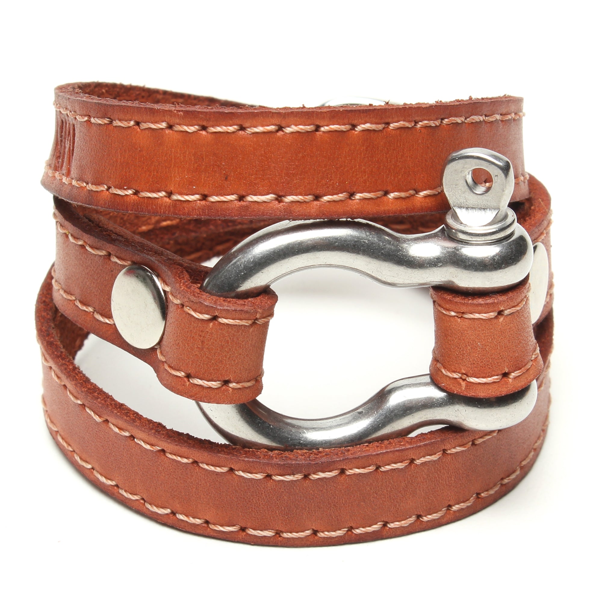 Signature Shackle Wraparound Bracelet by nyet jewelry.