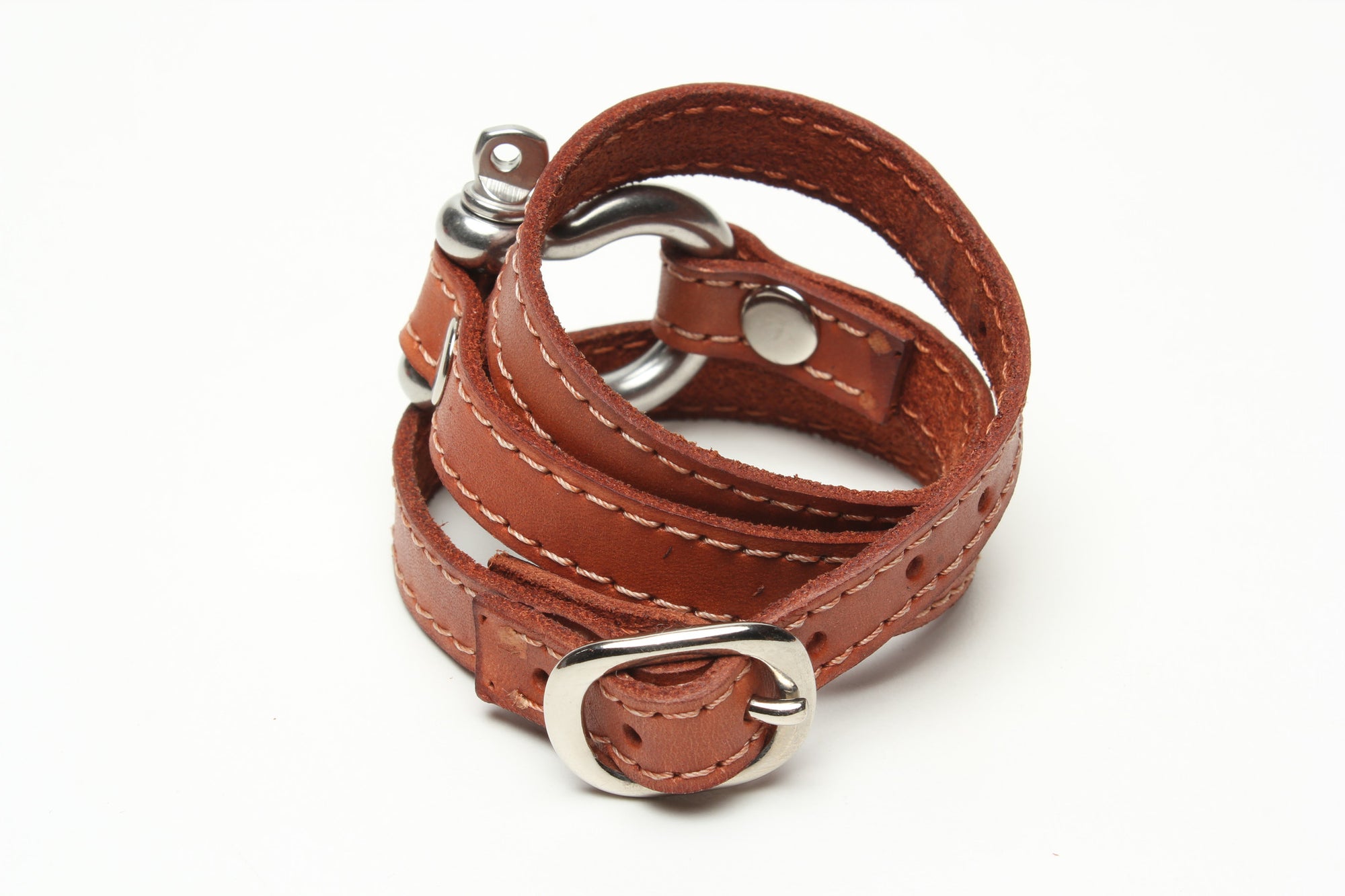 Signature Shackle Wraparound Bracelet by nyet jewelry.