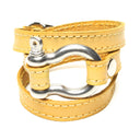 TRIPLE WRAPAROUND LEATHER BRACELET by nyet jewelry.