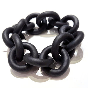 The strongest link rubber bracelet by Nyet Jewelry