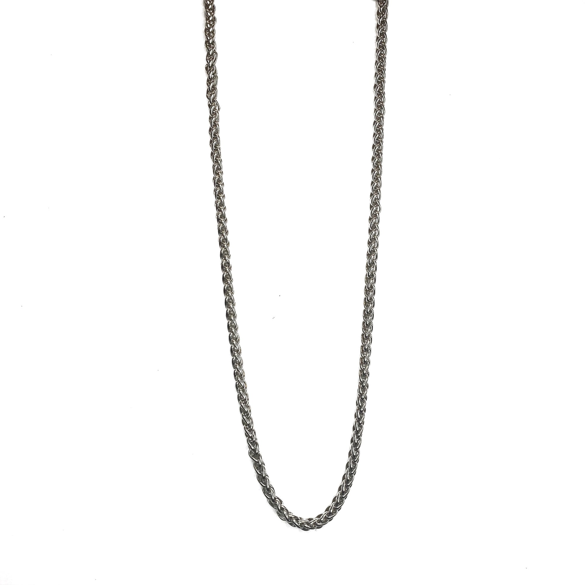 8 MM ROUND STAINLESS STEEL CHAIN NECKLACE by NYET jewelry