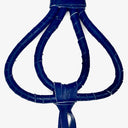 DEERSKIN WRAPPED LEATHER EARRINGS WITH FRINGE. by NYET Jewelry