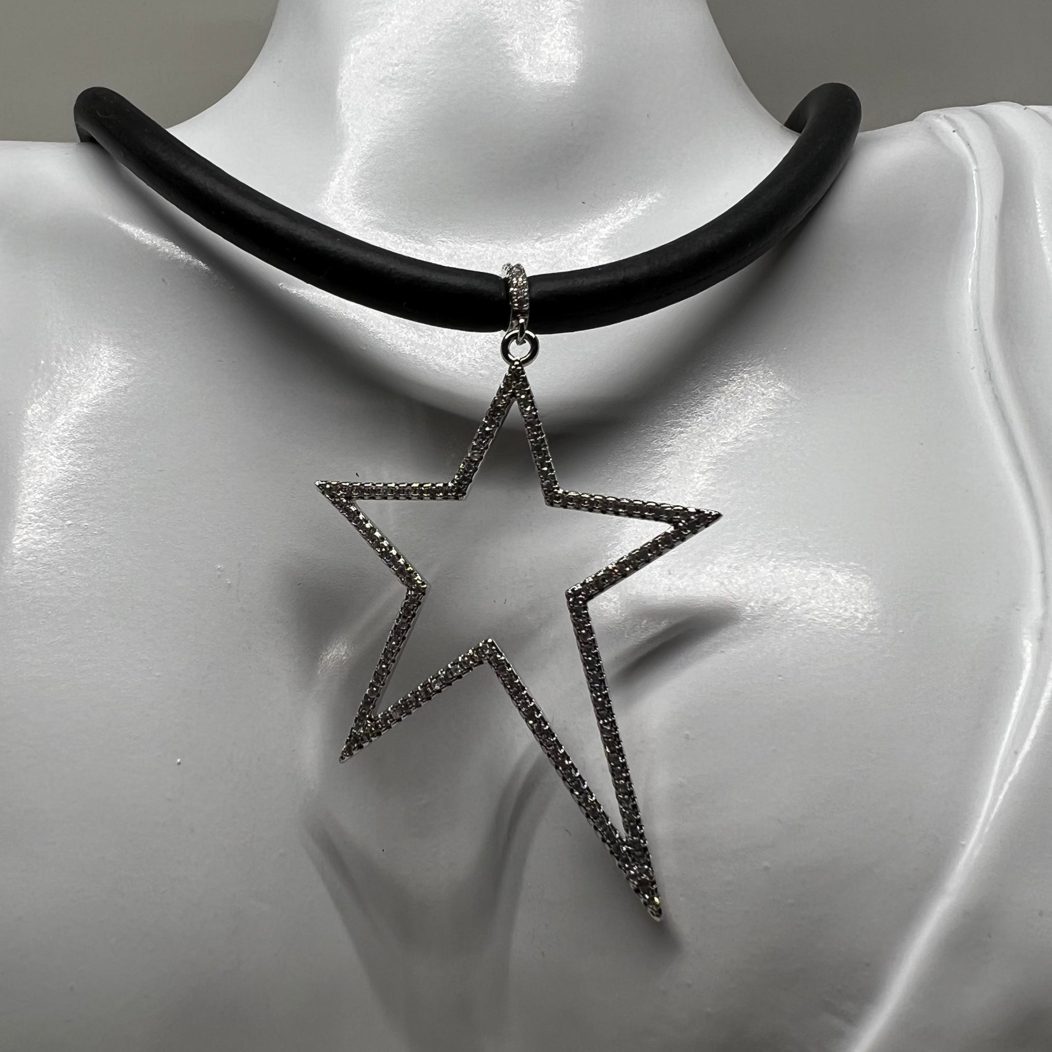 Shining star number necklace by NYET Jewelry