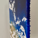 DESERT AND SEA FROM SPACE PAINTING. by delphine pontvieux